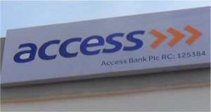 Access Bank sign