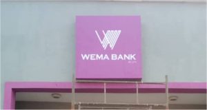 WEMA BANK signage